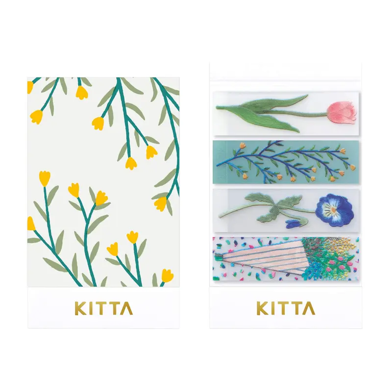 King Jim HITOTOKI KITTA Clear Tape - Flower