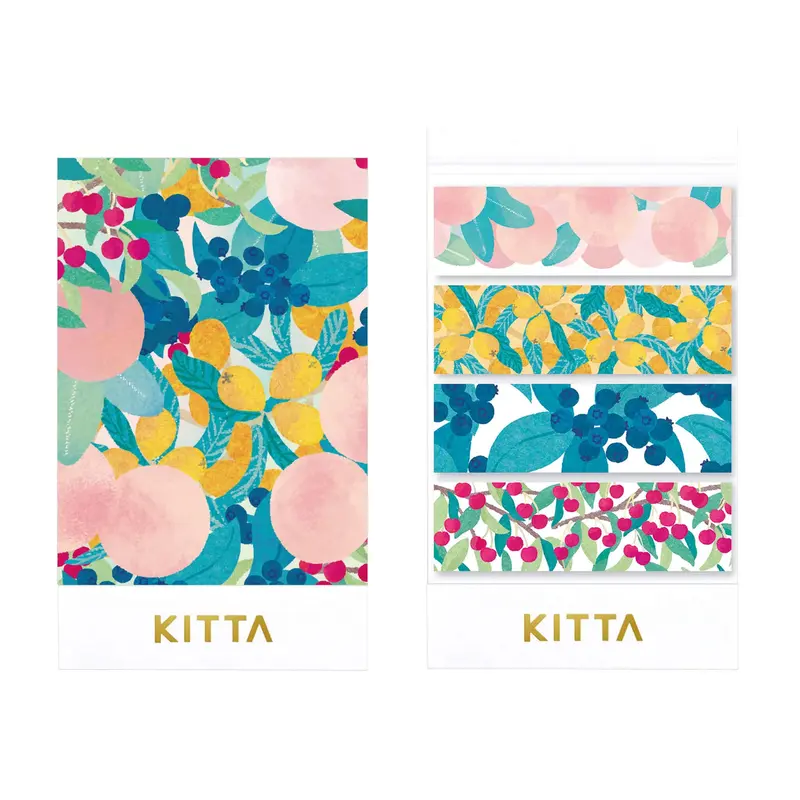 King Jim HITOTOKI KITTA Limited Washi Tape - Fruits