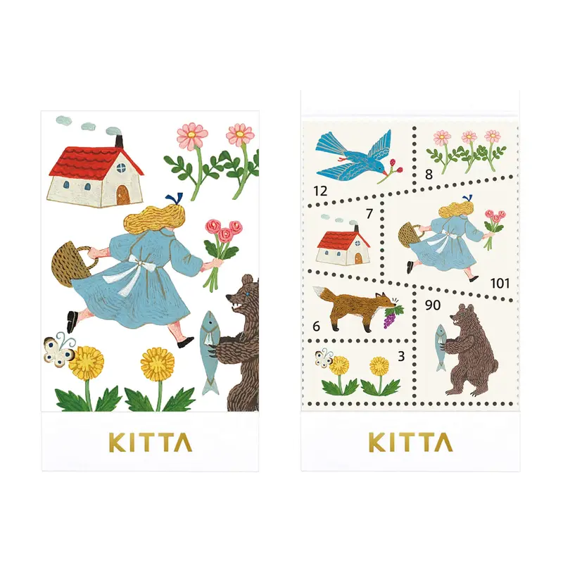 King Jim HITOTOKI KITTA Special Sticker - Forest Morning
