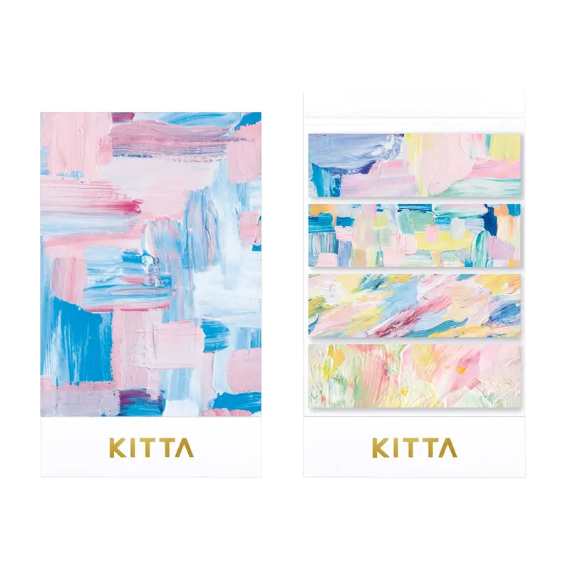 King Jim HITOTOKI KITTA Washi Tape - Paints
