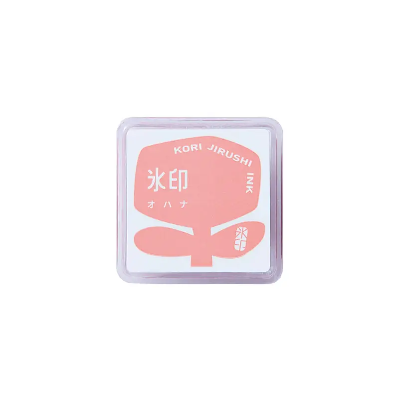 King Jim HITOTOKI Kori Jirushi Ice Cube Stamp Ink Pad - Flower