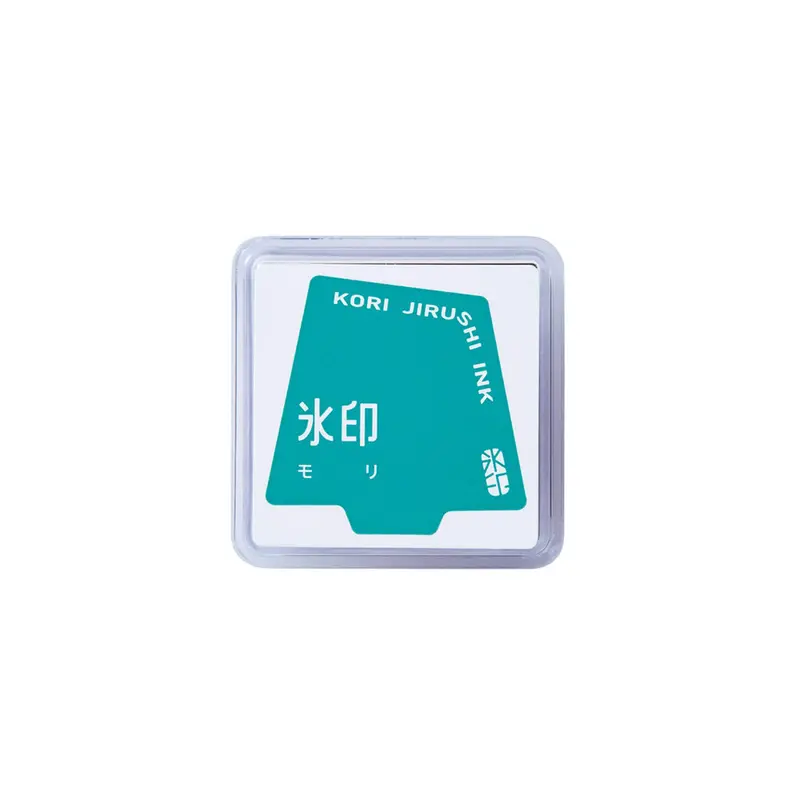 King Jim HITOTOKI Kori Jirushi Ice Cube Stamp Ink Pad - Forest