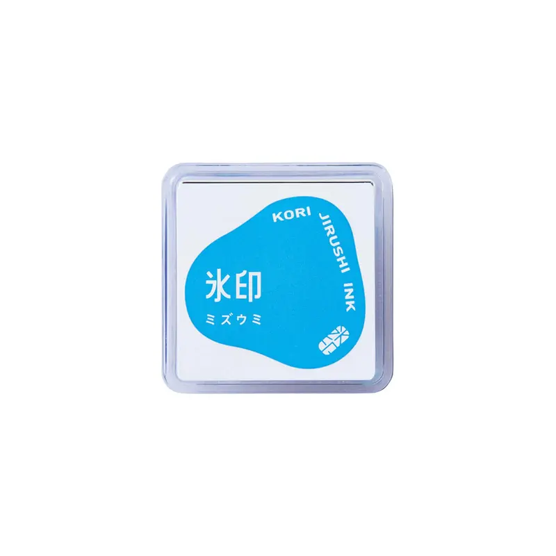 King Jim HITOTOKI Kori Jirushi Ice Cube Stamp Ink Pad - Lake