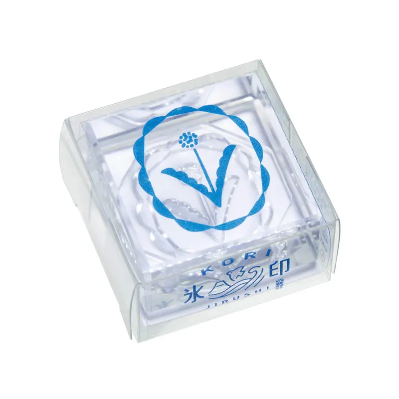 King Jim HITOTOKI Kori Jirushi Ice Cube Stamp Large - Brooch
