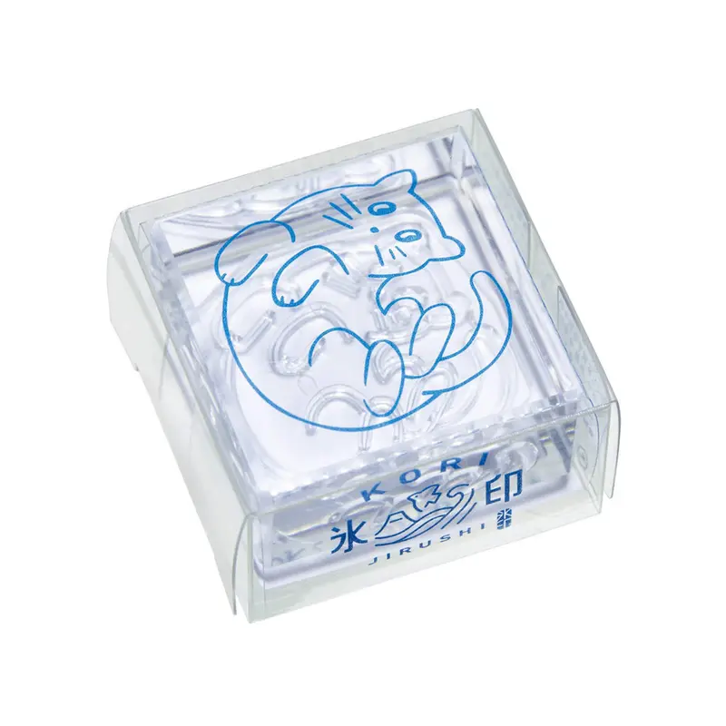 King Jim HITOTOKI Kori Jirushi Ice Cube Stamp Large - Cat