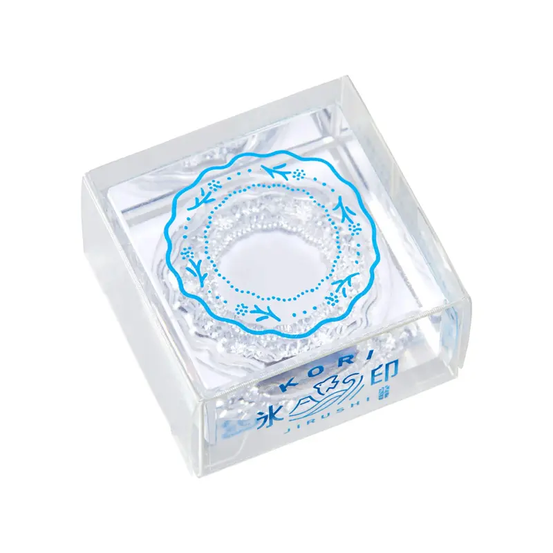 King Jim HITOTOKI Kori Jirushi Ice Cube Stamp Large - Circle Loop