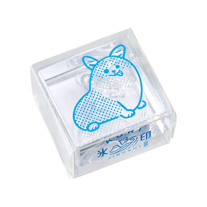 King Jim HITOTOKI Kori Jirushi Ice Cube Stamp Large - Corgi