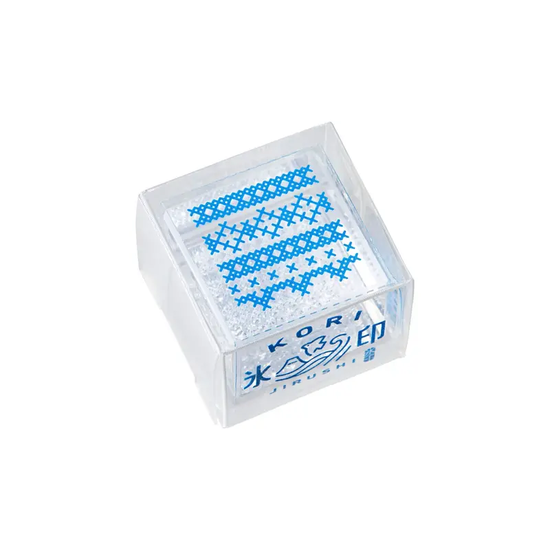 King Jim HITOTOKI Kori Jirushi Ice Cube Stamp Small - Cross Stitch