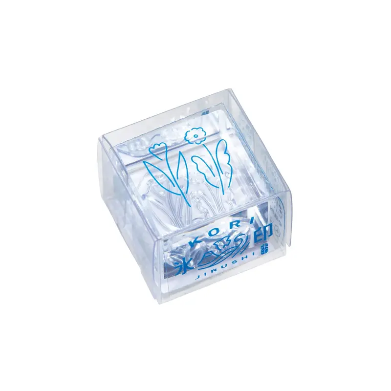 King Jim HITOTOKI Kori Jirushi Ice Cube Stamp Small - Cut Flowers