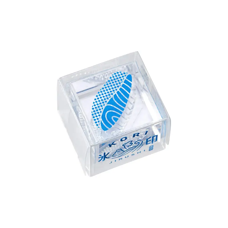 King Jim HITOTOKI Kori Jirushi Ice Cube Stamp Small - Salmon