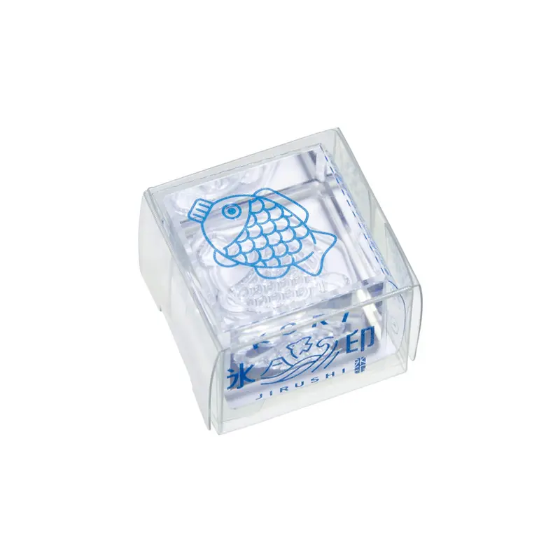 King Jim HITOTOKI Kori Jirushi Ice Cube Stamp Small - Soy Sauce Fish Bottle