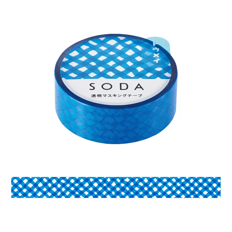 King Jim HITOTOKI SODA Clear Tape - Cross [15mm]