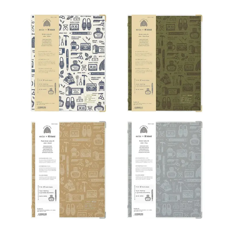 Kleid × Eric Small Things Binder Notebook [A5]