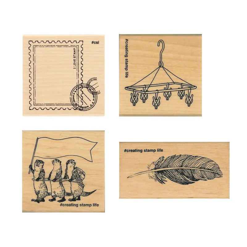 Kodomo no Kao I Love Stamp Series 4