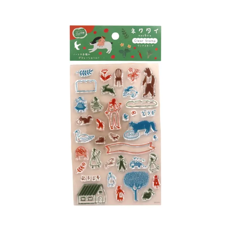 Komamono Lab Clear Stamp - Necktie