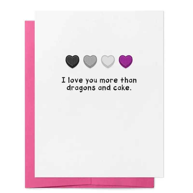 Kort - I Love You More than Dragons and Cake