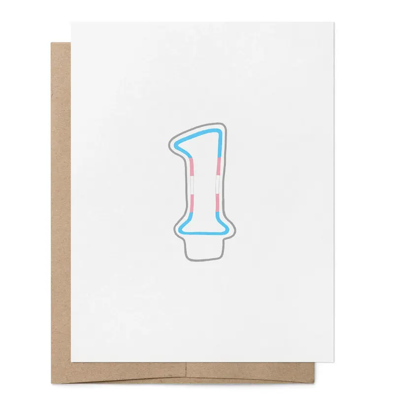 Kort - Trans One Year Card
