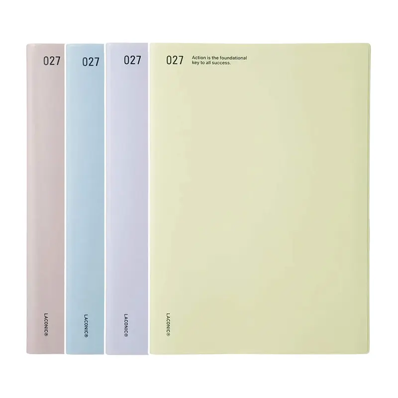 LACONIC Diary 2027 - A5 Vertical Weekly & Memo [Sep 2026 Start]