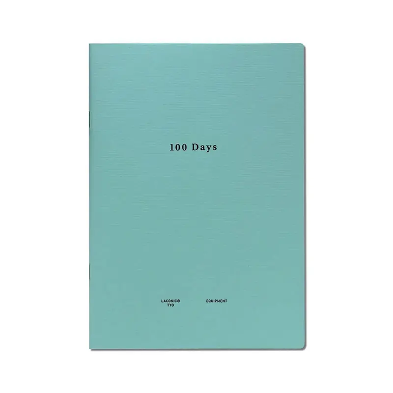 LACONIC Style Notebook A5 100 Days Planner