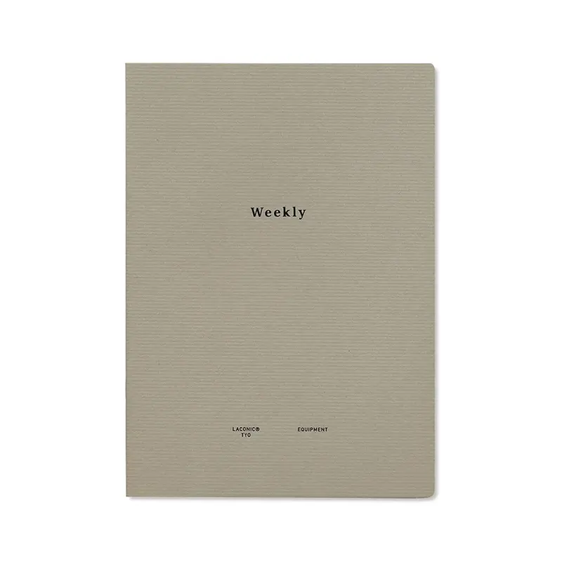 LACONIC Style Notebook A5 Weekly Planner