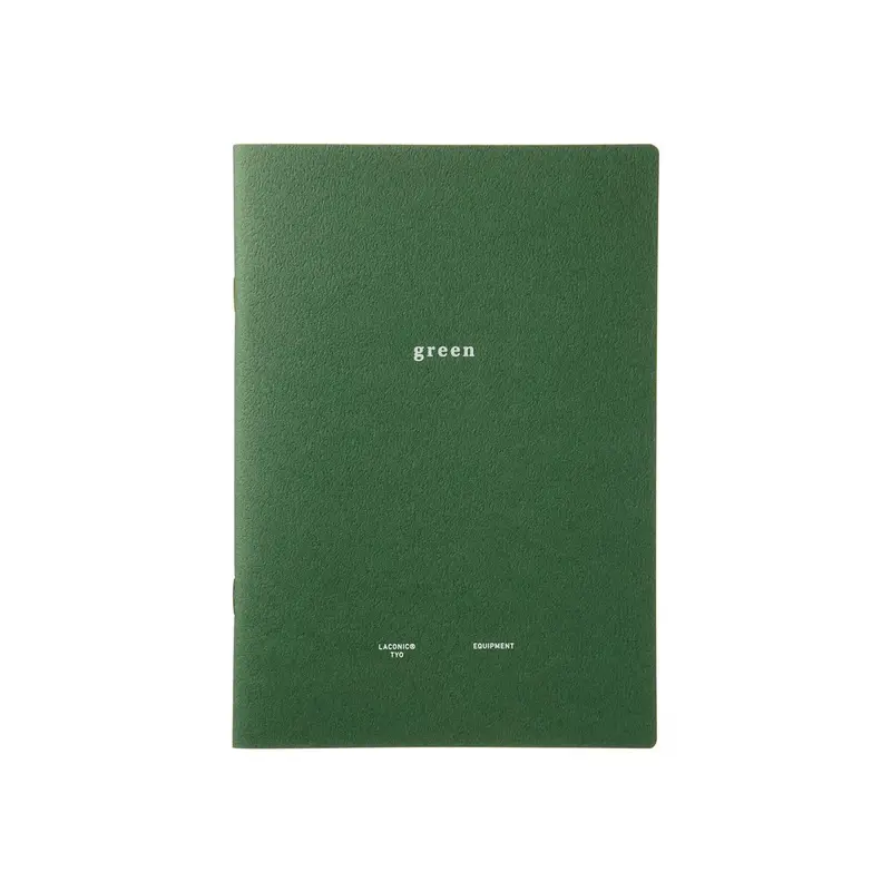 LACONIC Style Notebook B6 Green Plant Journal
