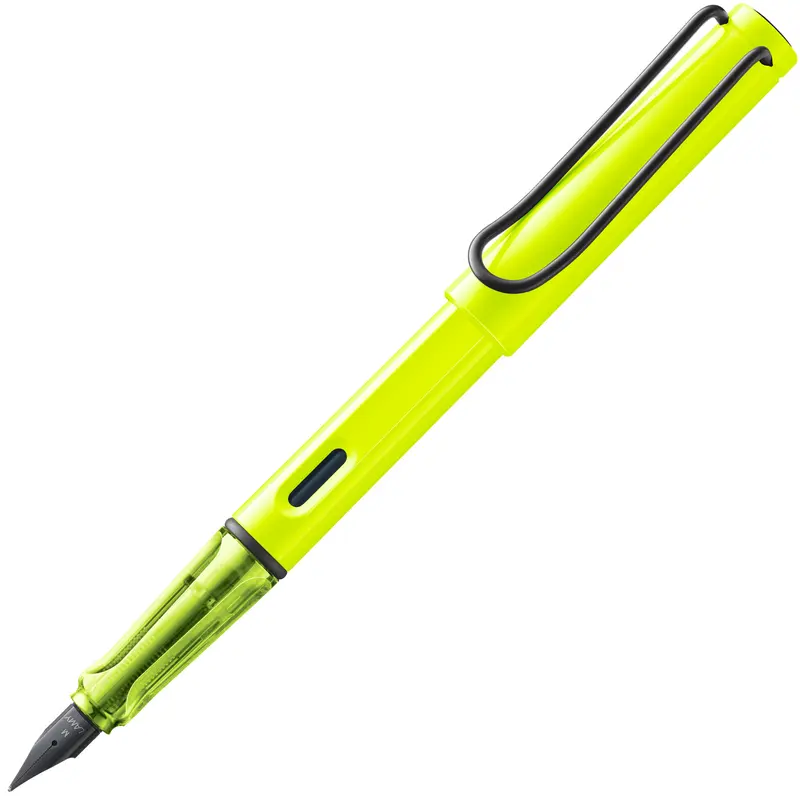 LAMY safari neon-yellow Reservoarpenna - Specialutgåva 2026