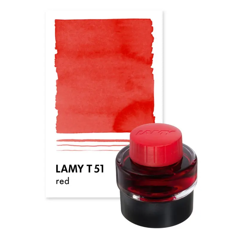 LAMY T51 bläck på flaska röd - 30ml