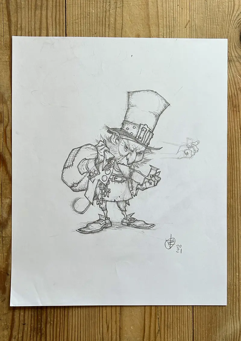 LEPRECHAUN - ORIGINAL ARTWORK