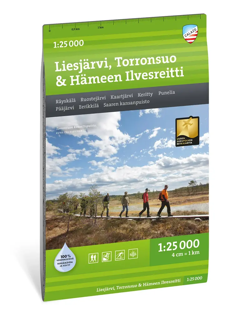 Liesjärvi Torronsuo Hämeen Ilvesreitti 1