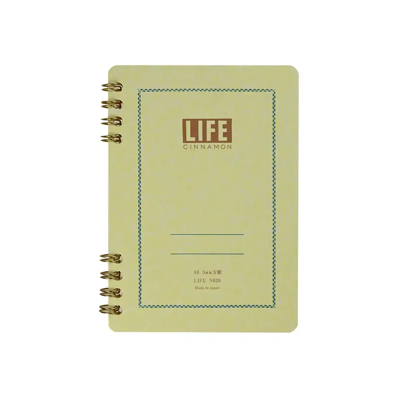 Life Cinnamon Ring Notebook A6 - Grid
