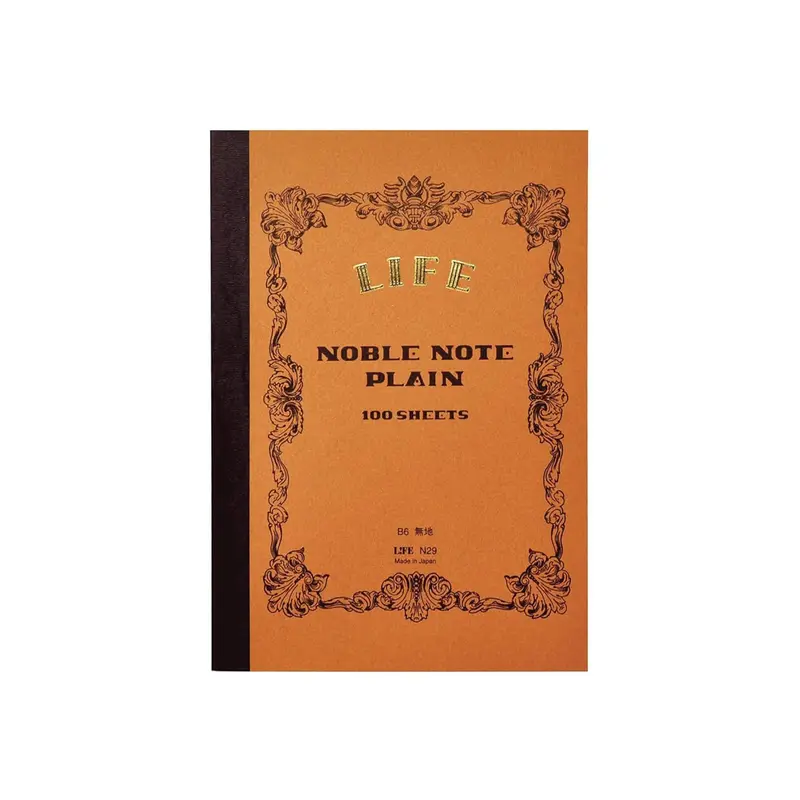 Life Noble Notebook B6 - Plain