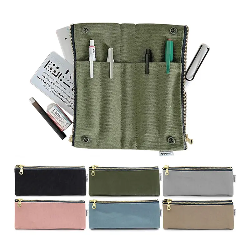 Luddite Bendy Pen Case - No. 8 Canvas