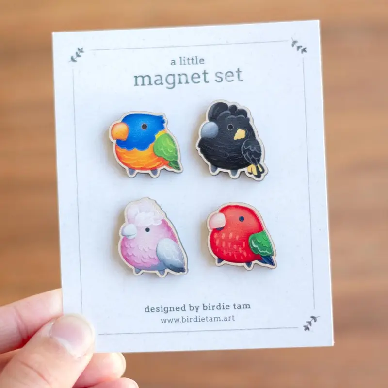 Magnet set - Australian birds