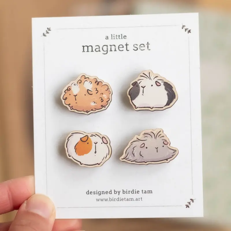 Magnet set - Guinea pigs, set 3