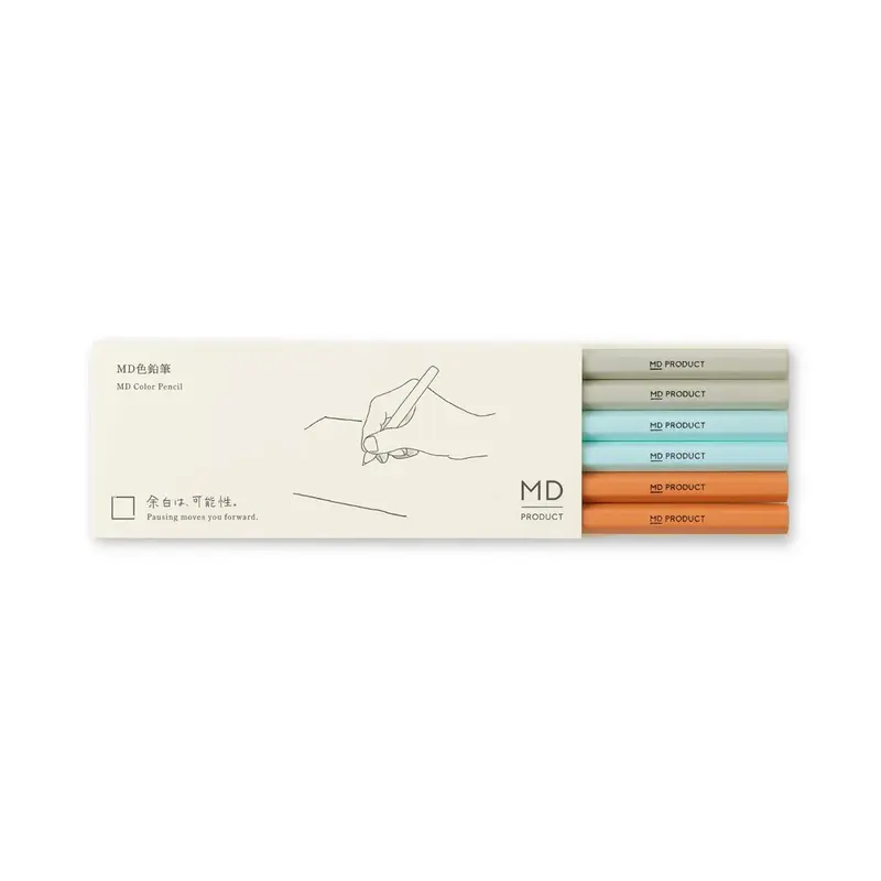 MD Color Pencil 6-Piece Set