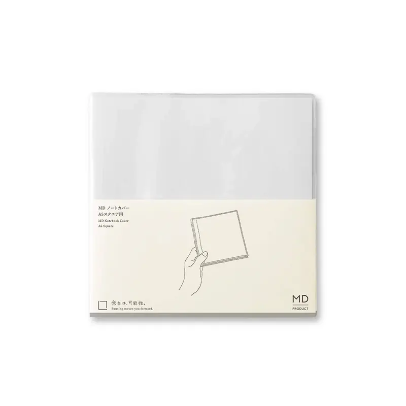 MD Notebook Clear Cover [A5 Square]