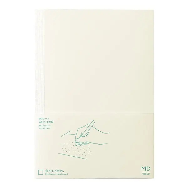 MD Notebook Journal A5 Dotted - 176 pages