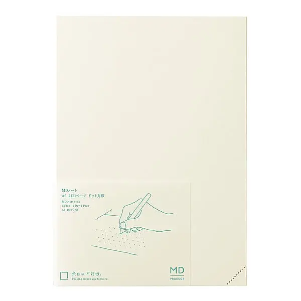 MD Notebook Journal A5 Dotted - 368 pages