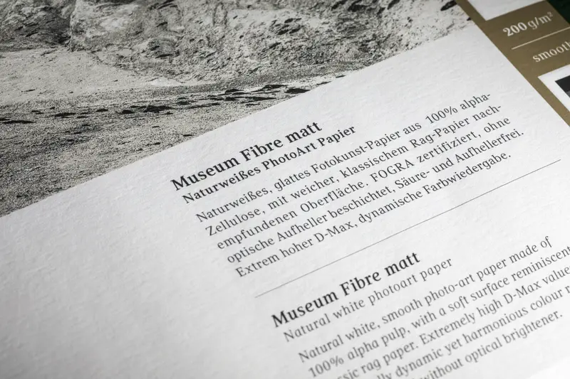 mediaJET, Museum Fibre matt, 200 g