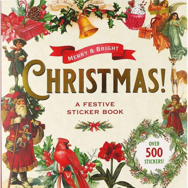 Merry & Bright Christmas! Sticker book