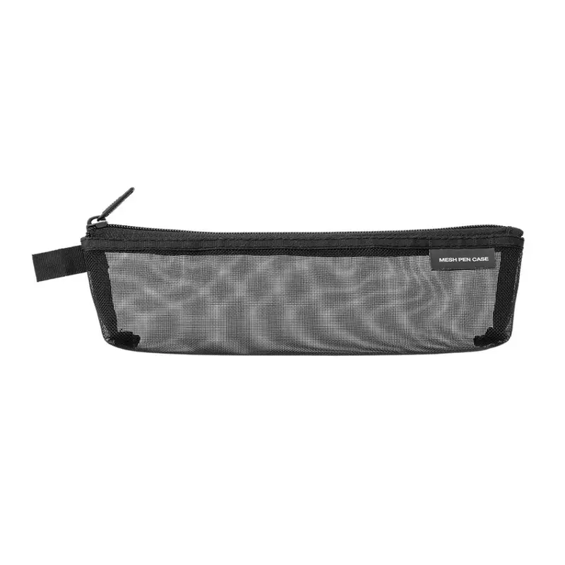 Mesh Pen Case - Black