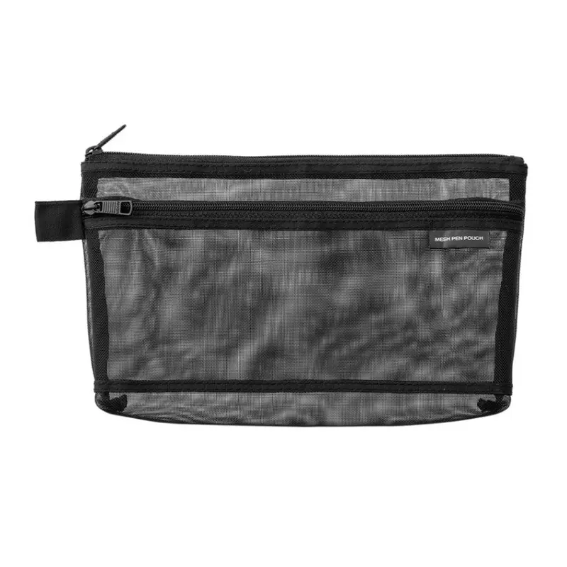 Mesh Pen Pouch - Black