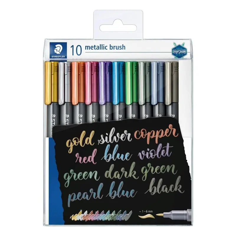 Metallic brush - 10-pack