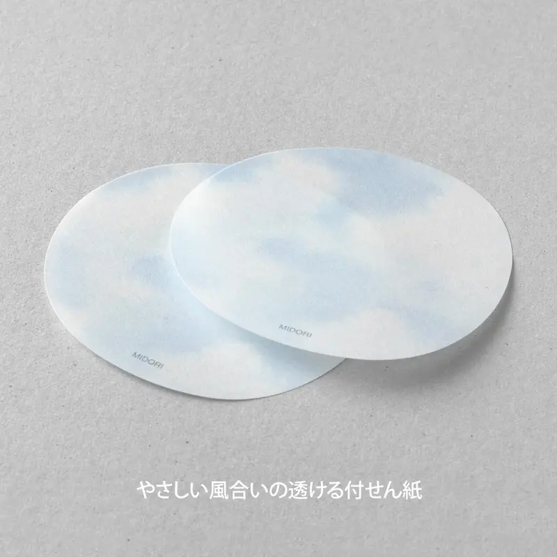 Midori Sticky Notes Transparency, -3 varianter