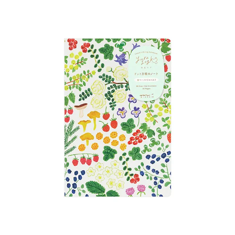 Midori Yuru Log Notebook B6 Scandinavia
