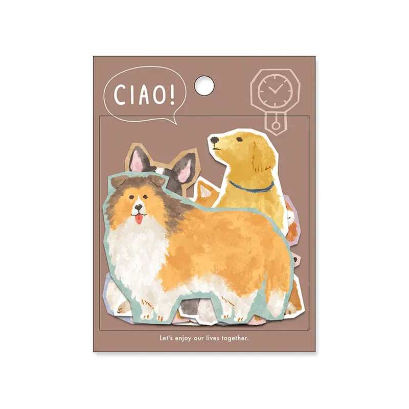 Mind Wave Ciao Flake Sticker - Dog