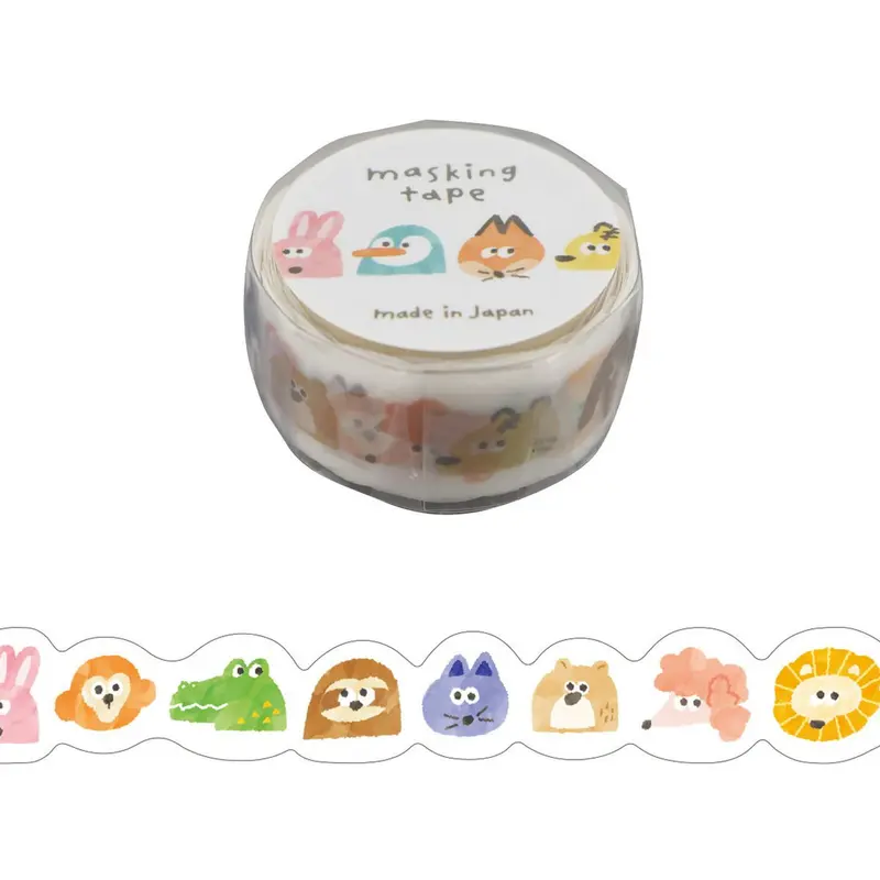 Mind Wave Die Cut Washi Tape - Animals
