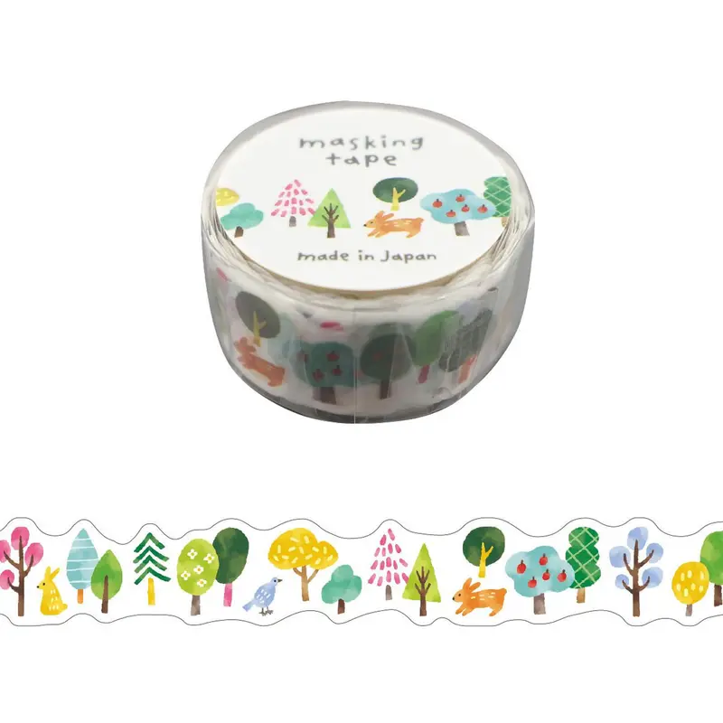 Mind Wave Die Cut Washi Tape - Forest