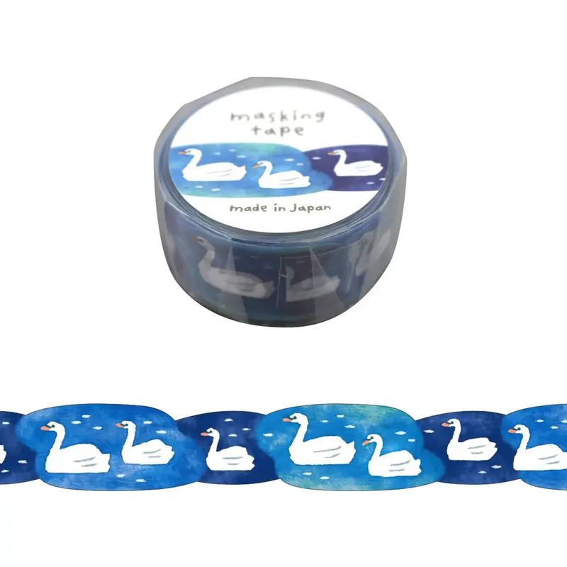 Mind Wave Die Cut Washi Tape - Swan
