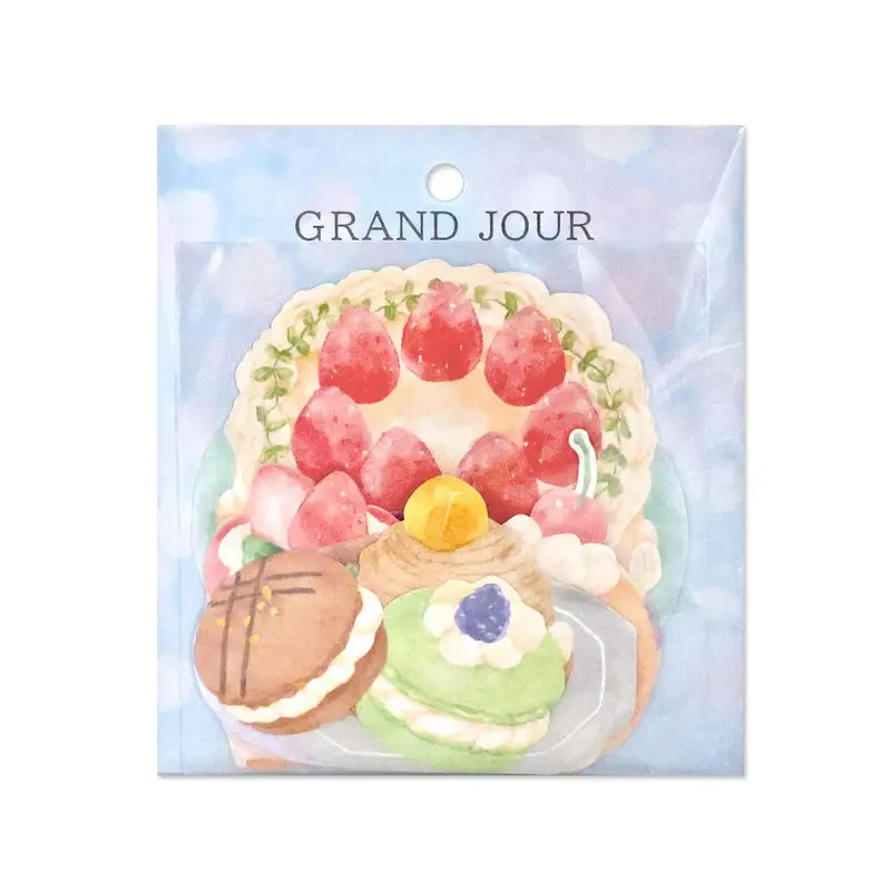 Mind Wave Grand Jour Flake Sticker - Cake